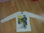 Wit longsleeve, Kinderen en Baby's, Kinderkleding | Maat 134, Chapter Young, Ophalen of Verzenden, Zo goed als nieuw, Shirt of Longsleeve