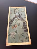 Decoratief bord met pauwen motief, Schaal, Nieuw, Ophalen of Verzenden, Glas