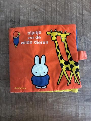 Stoffen boekje Nijntje en de wilde dieren in PRIMA staat. beschikbaar voor biedingen