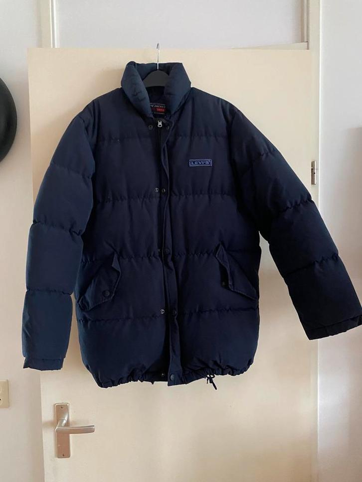 Mooie jas van Levi’s, Kleding | Heren, Jassen | Winter, Zo goed als nieuw, Maat 46 (S) of kleiner, Blauw, Ophalen of Verzenden