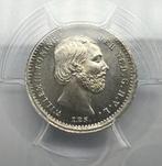 Nederland. Willem III. 5 cent 1887 PCGS MS66, Koning Willem III, Zilver, Ophalen of Verzenden, Losse munt