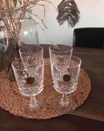 💝 Vintage CRISTAL D’ ARQUES DIAMOND wijnglas kristal 9 st, Antiek en Kunst, Ophalen of Verzenden