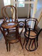 Antieke houten stoelen, Ophalen, Gebruikt, Bruin, Vijf, Zes of meer stoelen