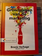 Grondslagen van de marketing - Bronis Verhage, Boeken, Ophalen of Verzenden, Zo goed als nieuw, Economie en Marketing
