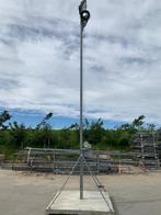 Lichtmast kantelbaar/uitschuifbaar 6 tot 12 meter bouwplaats, Doe-het-zelf en Verbouw, Steigers, Ophalen, Gebruikt, Rolsteiger of Kamersteiger