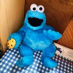 Grote Koekiemonster handpop knuffel 48 cm groot, Ophalen of Verzenden