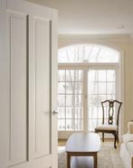 Tijdloze binnendeur wit voorgelakt in stomp | Schuifdeur, Niet ingevuld, 80 tot 100 cm, Binnendeur, Niet ingevuld