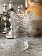 antieke geslepen glazen vaas, Antiek en Kunst, Ophalen of Verzenden