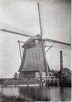 (NH471) Fotokaart Uitgeest molen De Dog 1927, Verzenden, 1960 tot 1980, Ongelopen, Noord-Holland