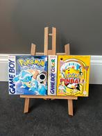 Gameboy Color Pokémon | Blue and Pinball, Avontuur en Actie, Verzenden, 1 speler, Zo goed als nieuw