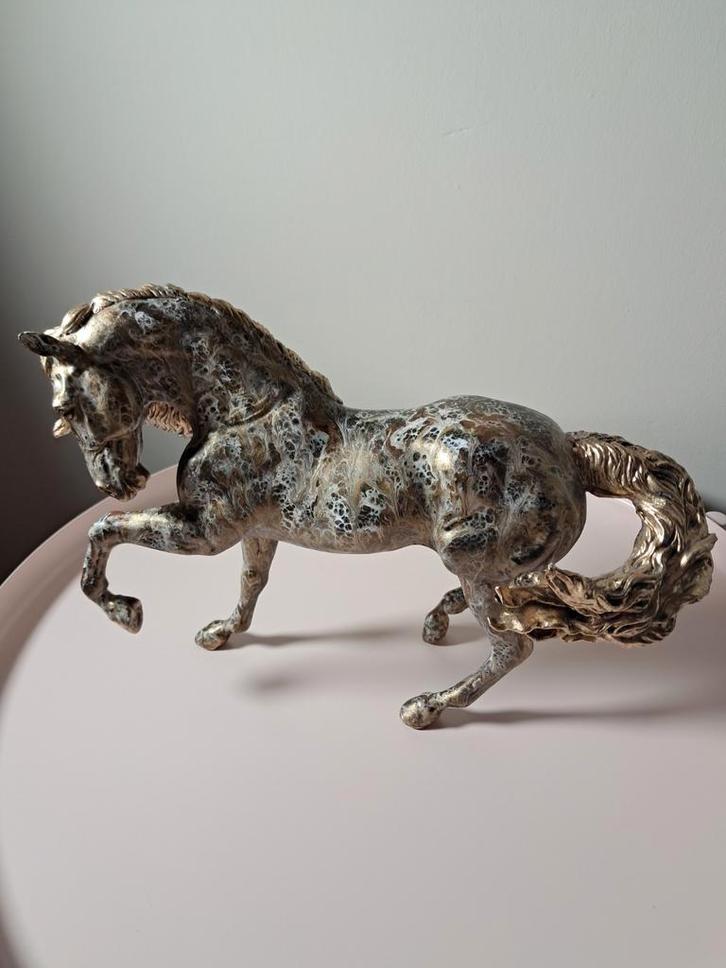 Breyer repaint andalusier, Verzamelen, Dierenverzamelingen, Zo goed als nieuw, Beeldje of Figuurtje, Paard, Ophalen of Verzenden