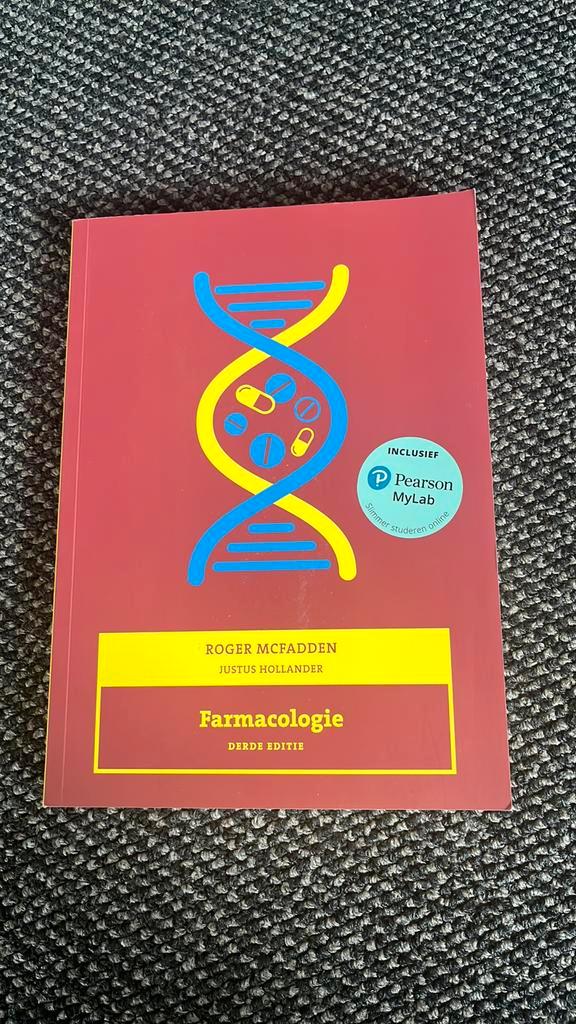 Farmacologie, 3e editie met MyLab NL toegangscode, Boeken, Schoolboeken, Zo goed als nieuw, Nederlands, Overige niveaus, Ophalen of Verzenden