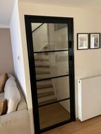 Lundia Binnendeur met Helder Glas - 82,5x211, Doe-het-zelf en Verbouw, Gebruikt, 80 tot 100 cm, Binnendeur, Ophalen of Verzenden