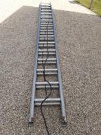 Ladder 2x16 treden optrekladder, Doe-het-zelf en Verbouw, Ladders en Trappen, Ophalen, Gebruikt, Ladder, Opvouwbaar of Inschuifbaar