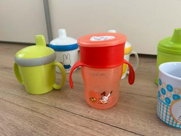 10 Drinkbekers Baby/Peuter - Mepal, Avent, Hema, Ikea beschikbaar voor biedingen