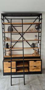 Industriële Ladderkast - Stoer & Functioneel!, Huis en Inrichting, Ophalen, 150 tot 200 cm, Zo goed als nieuw, Metaal