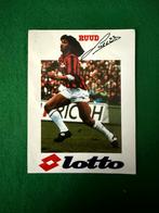 Ruud Gullit - AC Milan Lotto 1989-1990, Ophalen of Verzenden, Gebruikt, Buitenlandse clubs, Poster, Plaatje of Sticker