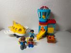 Duplo 10871 Vliegveld, Kinderen en Baby's, Speelgoed | Duplo en Lego, Ophalen of Verzenden, Zo goed als nieuw, Complete set, Duplo