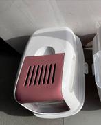 Savic Nestor kattenbak roze, Dieren en Toebehoren, Kattenbakken, Ophalen, Gesloten