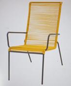 Intratuin relaxstoel Steef in geel of terracottakleur, Ophalen of Verzenden, Zo goed als nieuw