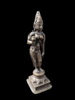 Zuid-Indiaas bronzen Parvati beeld, 18e/19e eeuw, Ophalen of Verzenden
