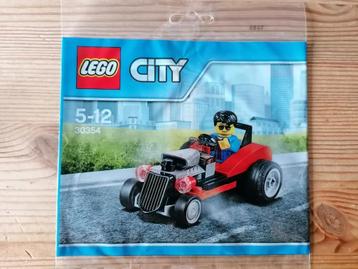 LEGO City set 30354 - Hot Rod (2017); gebruikt, prima staat. beschikbaar voor biedingen