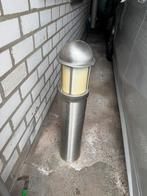 RVS Tuinlamp, Tuin en Terras, Buitenverlichting, Ophalen, Gebruikt, Minder dan 50 watt, Staande lamp