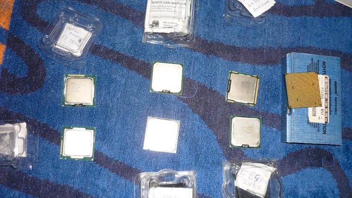 7x verschillende processors 775-1156-1155--939-1150, Computers en Software, Processors, 3 tot 4 Ghz, Ophalen of Verzenden