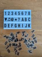 Letterbord met gekleurde verlichting, Huis en Inrichting, Kunststof, Ophalen of Verzenden, Zo goed als nieuw, Modern