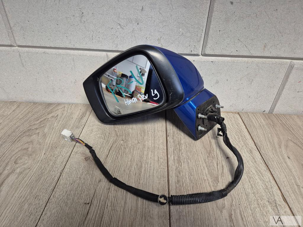 Honda FRV FR-v spiegel links blauw 2004 - 2010 elek. inklap, Auto-onderdelen, Spiegels, Honda, Gebruikt, -, -