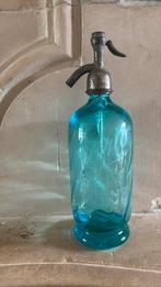 Franse blauwe spuitfles carlotte antiek en brocante, Antiek en Kunst, Ophalen of Verzenden