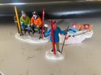 Lemax ski figuren, Verzenden, Zo goed als nieuw