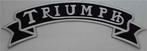 Triumph stoffen opstrijk patch embleem #38, Verzenden, Nieuw