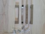 RVS geborstelde handgrepen 4 stuks 12.8 cm schroefafstand, Huis en Inrichting, Keuken | Keukenelementen, Minder dan 50 cm, Gebruikt
