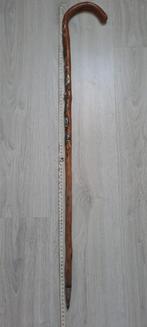 Wandelstok met souvenier schildjes  , Ophalen of Verzenden, Gebruikt, Wandelstok