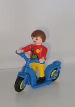 Playmobil jongen op step scooter, 4538, Ophalen of Verzenden, Zo goed als nieuw, Complete set