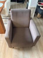 Twee comfortabele fauteuils te koop, Ophalen, Gebruikt, Stof, 75 tot 100 cm