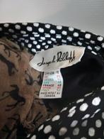 Joseph ribkoff zwart/stippen 46/48, Kleding | Dames, Jurken, Zwart, Maat 46/48 (XL) of groter, Joseph Ribkoff, Ophalen of Verzenden