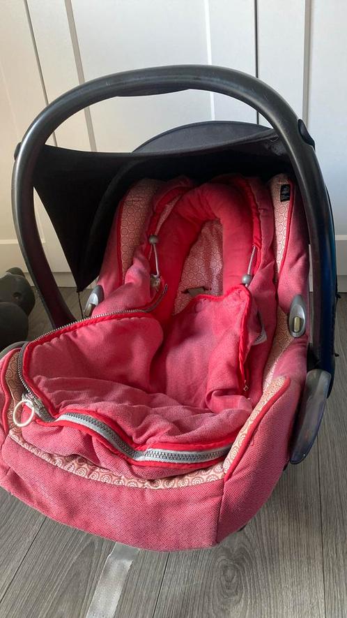 Maxi Cosi & EasyBase, Kinderen en Baby's, Autostoeltjes, Gebruikt, Maxi-Cosi, 0 t/m 13 kg, Autogordel, Ophalen