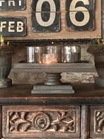 Sober houten plateau op voet, Huis en Inrichting, Ophalen, Zo goed als nieuw