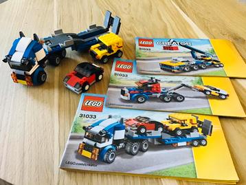 LEGO Creator 3-in-1 31033, Autotransport, compleet en ZGAN beschikbaar voor biedingen