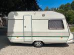 Te koop: Chateau caravan (1992) – compleet & rijklaar, Treinzit, Particulier, Tot en met 4, Tot 4 meter
