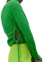 Green side pleat sweater (ZARA), Zara, Nieuw, Ophalen of Verzenden, Maat 34 (XS) of kleiner