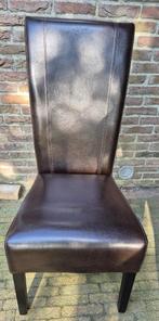 Eetkamerstoelen (6 stuks), Huis en Inrichting, Stoelen, Ophalen, Overige materialen, Gebruikt, Bruin