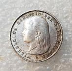 25 Cent 1895, Postzegels en Munten, Munten | Nederland, Verzenden, Zilver, 25 cent, Koningin Wilhelmina