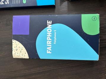 Topper!! Fairphone 5 mat zwart nieuw gezegeld compl met...  beschikbaar voor biedingen