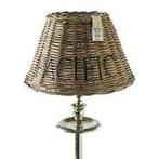 Riviera maison  rattan pacific lampen kapjes, Ophalen of Verzenden, Zo goed als nieuw, Rond, Minder dan 25 cm