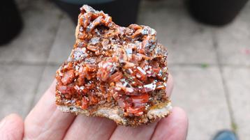 VAN02 Vanadiniet met Calciet Mibladen Marokko #collectie beschikbaar voor biedingen