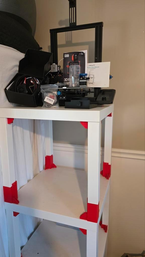 Ender 3 V2 met upgrades + PLA, Computers en Software, 3D Printers, Gebruikt, Ophalen of Verzenden