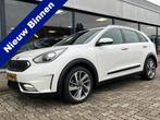 Kia Niro 1.6 GDI HYBRID FIRST EDITION ECC/CRUISE/NAV/LEDER/R, Automaat, Parkeersensor, Wit, Bedrijf